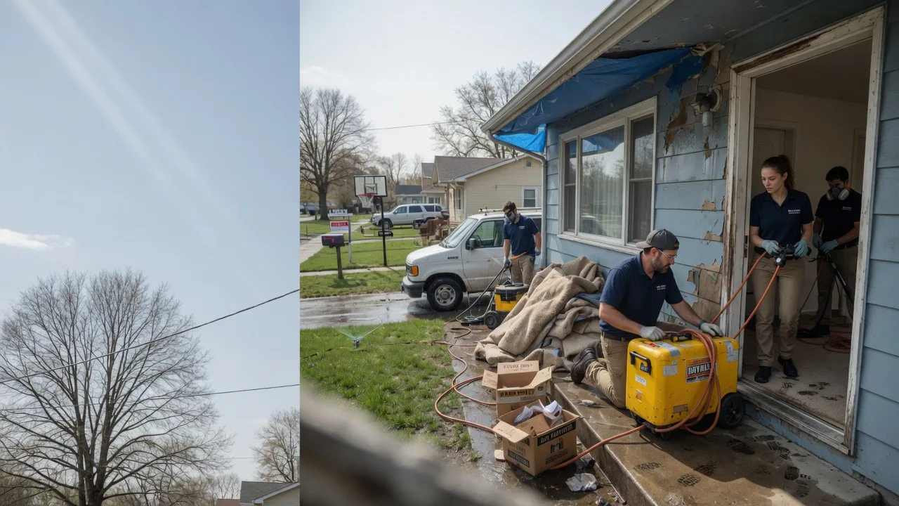 Basement Flood Cleanup in Parkersburg, WV near me